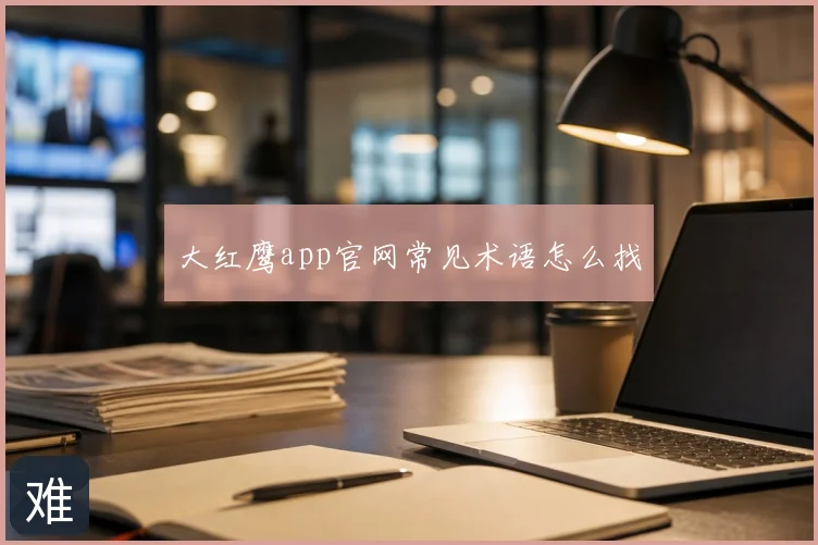 大红鹰app官网常见术语怎么找